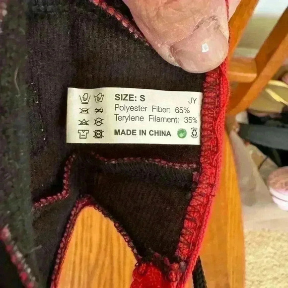 🌈 6/$60, Pawaboo Pet Cap, Small, Red, Neck Strap, Adjustable - Picture 4 of 7